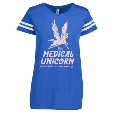 Medical Unicorn Rare Disease Rare Disease Awareness Enza Ladies Jersey Football T-Shirt