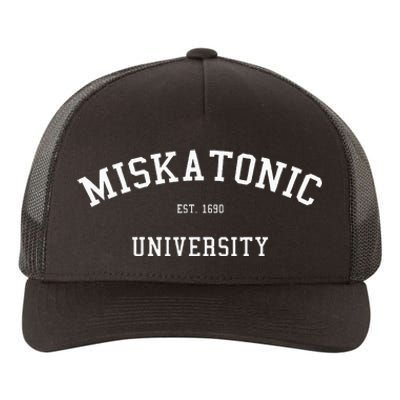 Miskatonic University Realistic Emblem Yupoong Adult 5-Panel Trucker Hat