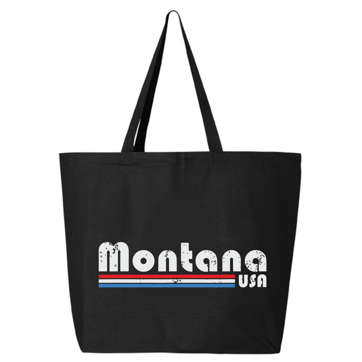 Montana Usa Retro Vintage State Gift 25L Jumbo Tote