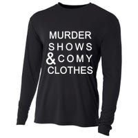 Murder Shows & Comy Clothes Cooling Performance Long Sleeve Crew