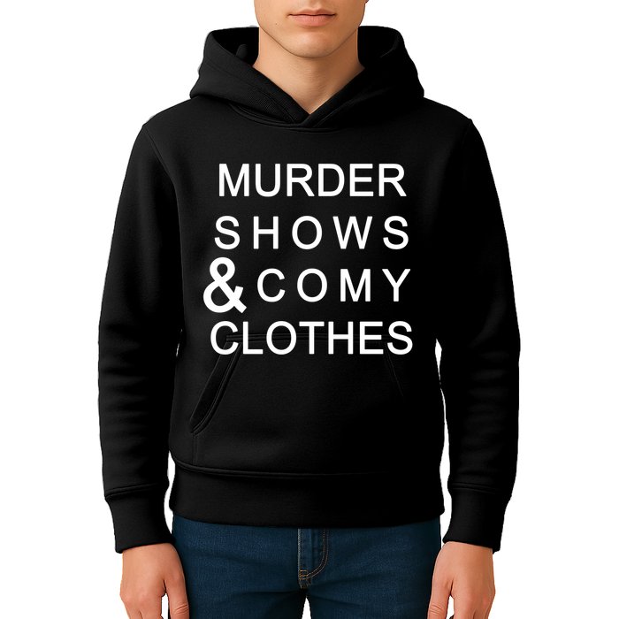 Murder Shows & Comy Clothes Kids Hoodie