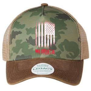 Murica American Flag Patriotic Legacy Tie Dye Trucker Hat