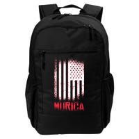 Murica American Flag Patriotic Backpack