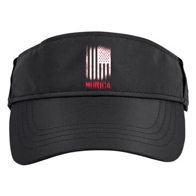 Murica American Flag Patriotic Adult Drive Performance Visor