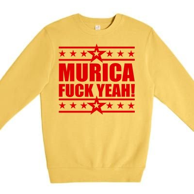 Murica F*ck Yeah! Premium Crewneck Sweatshirt