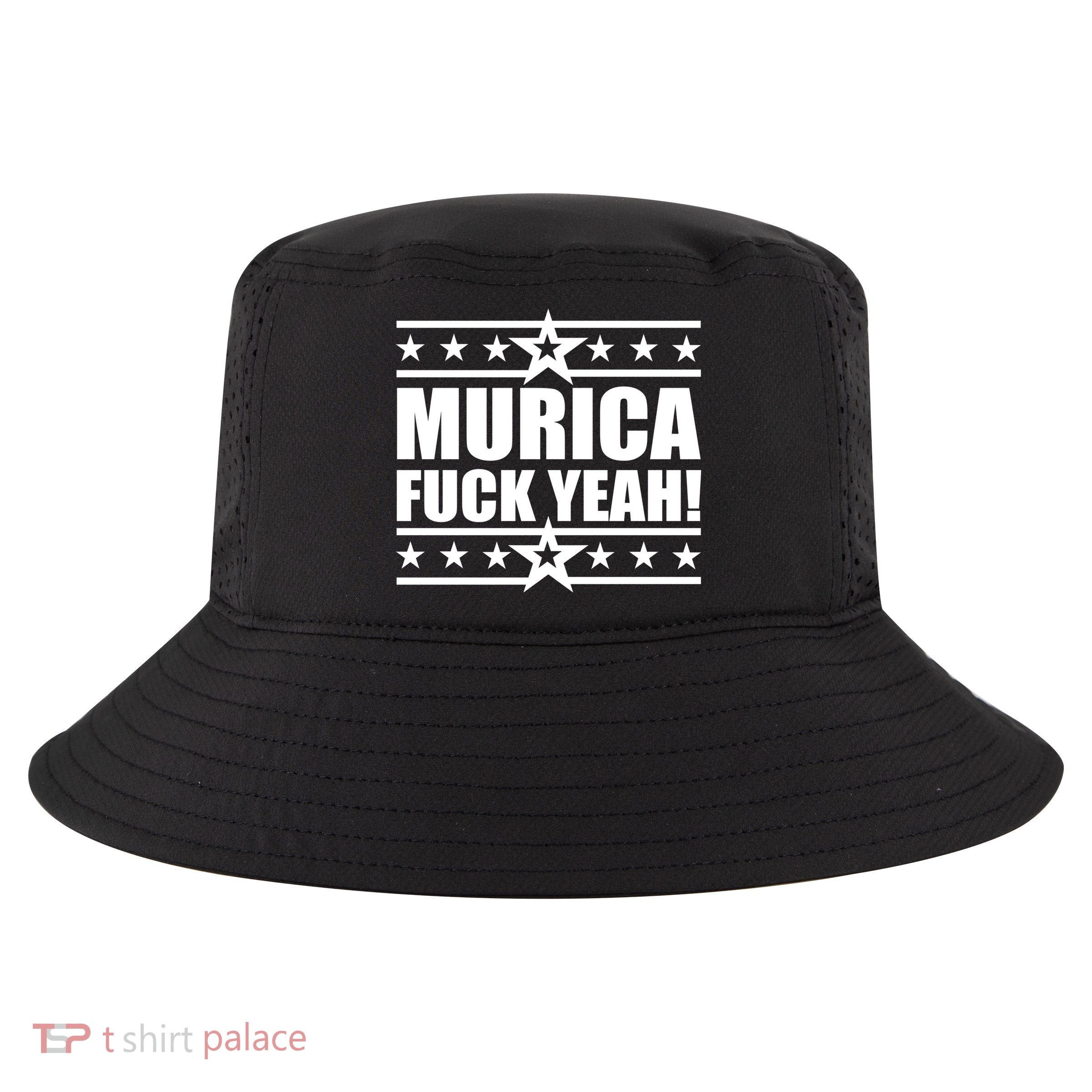 Murica F*ck Yeah! Cool Comfort Performance Bucket Hat