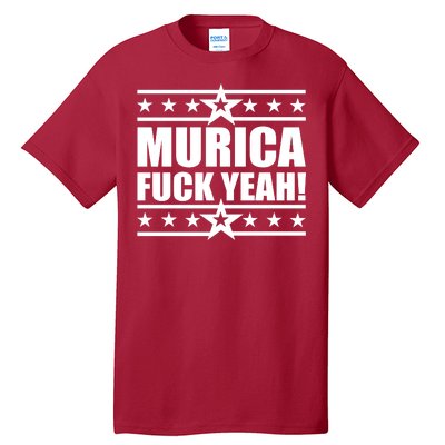 Murica F*ck Yeah! Tall T-Shirt