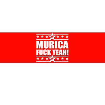 Murica F*ck Yeah! Bumper Sticker