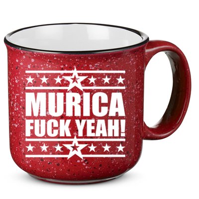 Murica F*ck Yeah! 15oz Campfire Ceramic Mug