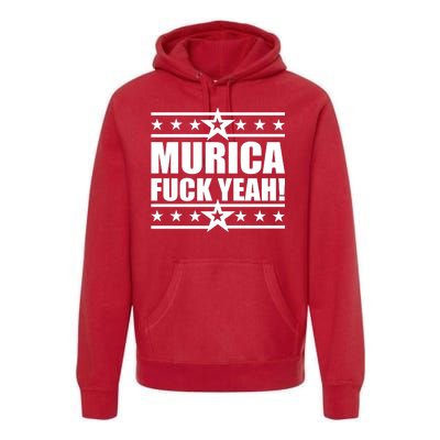 Murica F*ck Yeah! Premium Hoodie