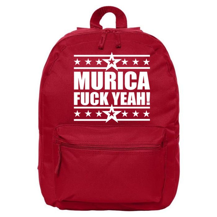 Murica F*ck Yeah! 16 in Basic Backpack