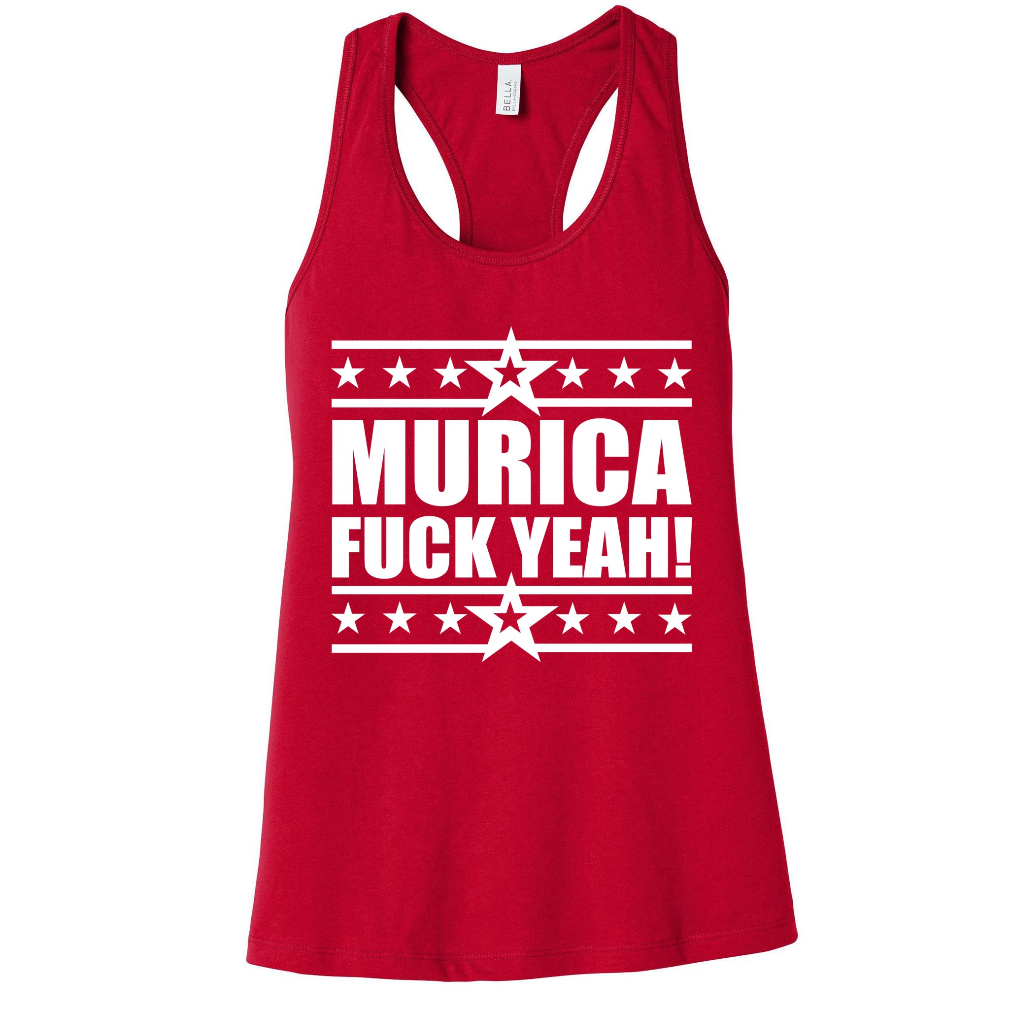 Murica F*ck Yeah! Womens Tank Top