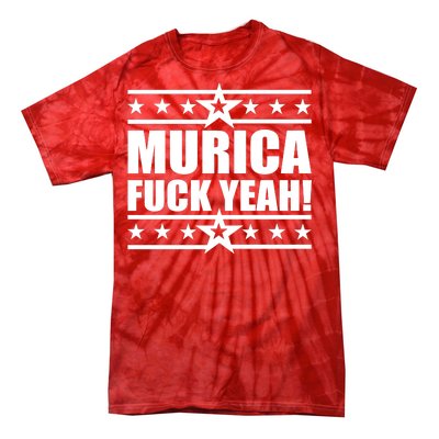 Murica F*ck Yeah! Tie-Dye T-Shirt