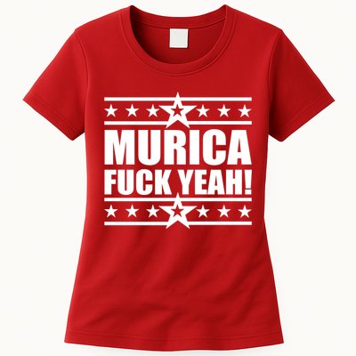 Murica F*ck Yeah! Womens T-Shirt