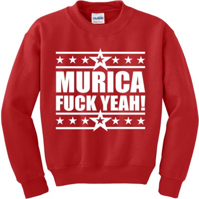 Murica F*ck Yeah! Kids Sweatshirt