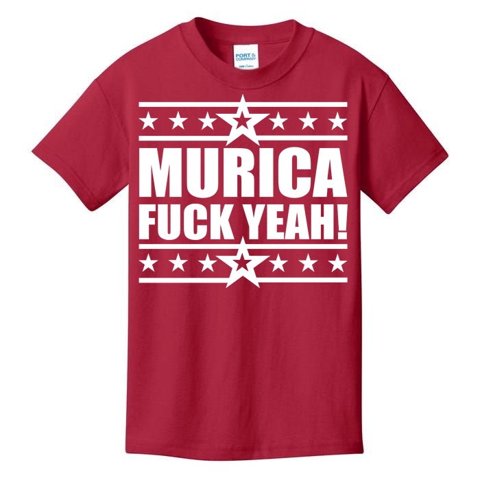 Murica F*ck Yeah! Kids T-Shirt