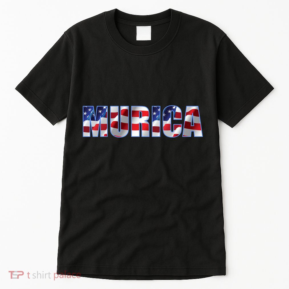Murica Fourth of July USA Retro Vintage Style Tall T-Shirt