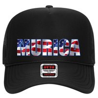 Murica Fourth of July USA Retro Vintage Style Trucker Hat