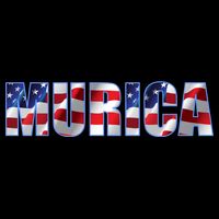 Murica Fourth of July USA Retro Vintage Style Crop Top