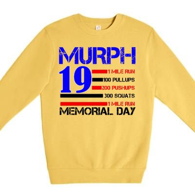 Murph 19 Memorial Day Premium Crewneck Sweatshirt