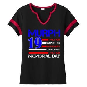 Murph 19 Memorial Day Ladies Halftime Notch Neck Tee