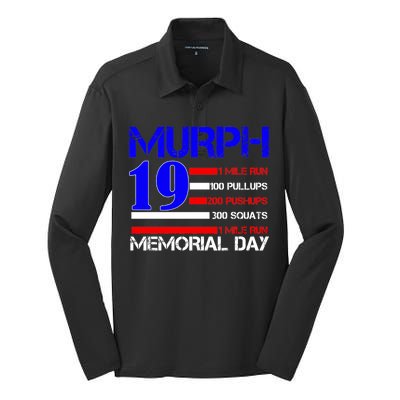 Murph 19 Memorial Day Silk Touch Performance Long Sleeve Polo