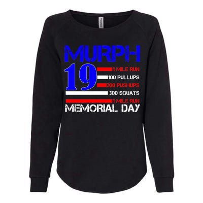 Murph 19 Memorial Day Womens California Wash Sweatshirt