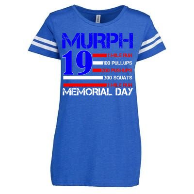 Murph 19 Memorial Day Enza Ladies Jersey Football T-Shirt