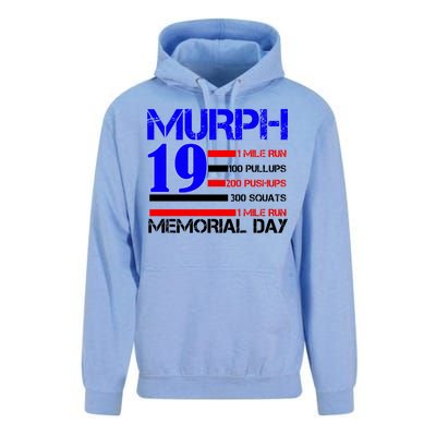 Murph 19 Memorial Day Unisex Surf Hoodie