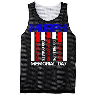 Murph Memorial Day Mesh Reversible Basketball Jersey Tank