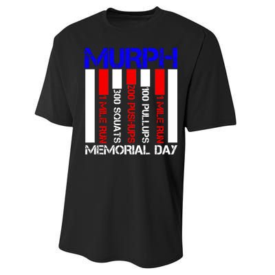 Murph Memorial Day Performance Sprint T-Shirt