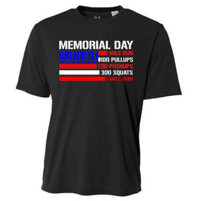 Murph Memorial Day 1 Mile Run Cooling Performance Crew T-Shirt