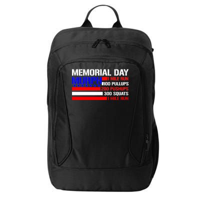 Murph Memorial Day 1 Mile Run City Backpack