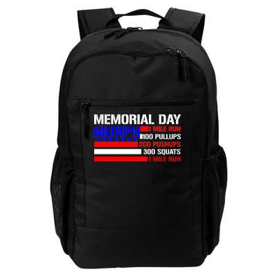 Murph Memorial Day 1 Mile Run Daily Commute Backpack