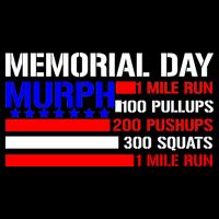 Murph Memorial Day 1 Mile Run Button