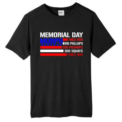 Murph Memorial Day 1 Mile Run Tall Fusion ChromaSoft Performance T-Shirt