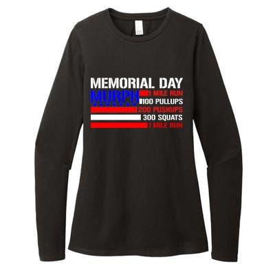 Murph Memorial Day 1 Mile Run Womens CVC Long Sleeve Shirt