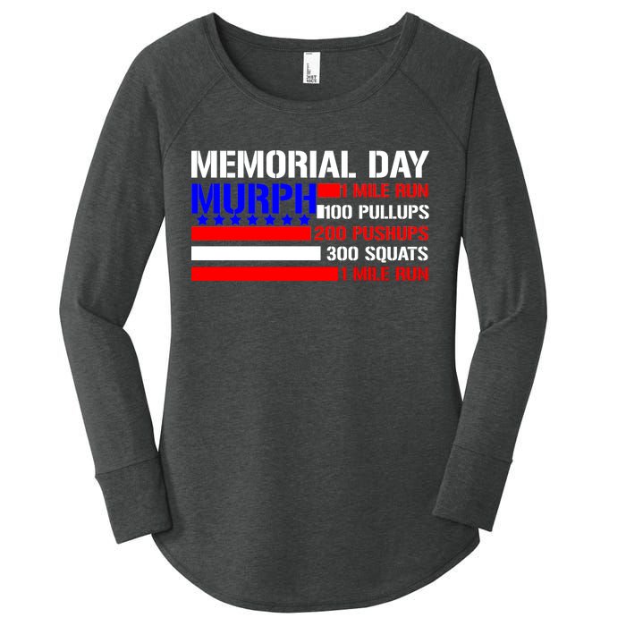 Murph Memorial Day 1 Mile Run Women's Perfect Tri Tunic Long Sleeve Shirt