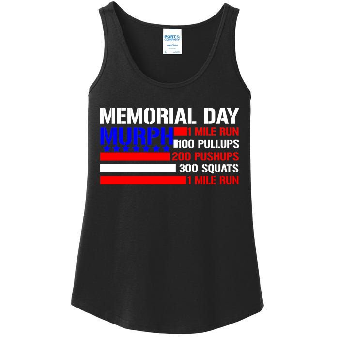 Murph Memorial Day 1 Mile Run Ladies Essential Tank