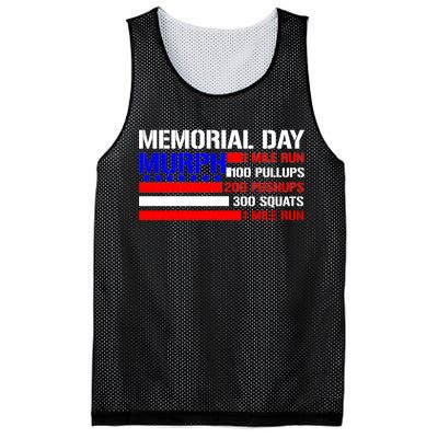 Murph Memorial Day 1 Mile Run Mesh Reversible Basketball Jersey Tank