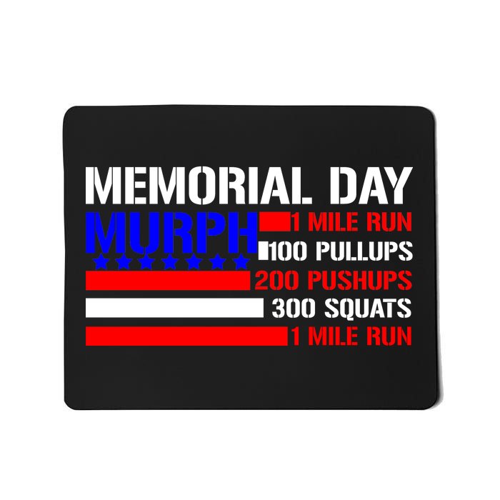 Murph Memorial Day 1 Mile Run Mousepad