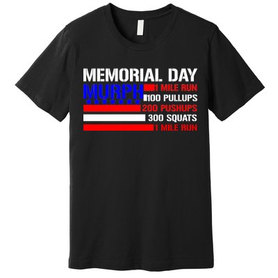 Murph Memorial Day 1 Mile Run Premium T-Shirt