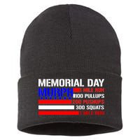 Murph Memorial Day 1 Mile Run Sustainable Knit Beanie