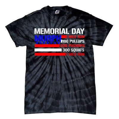 Murph Memorial Day 1 Mile Run Tie-Dye T-Shirt