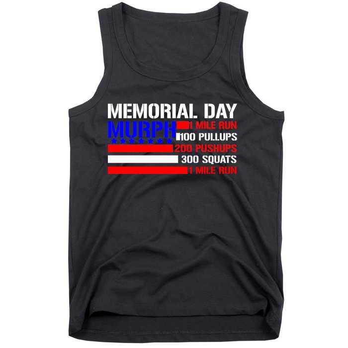 Murph Memorial Day 1 Mile Run Tank Top