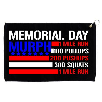 Murph Memorial Day 1 Mile Run Grommeted Golf Towel