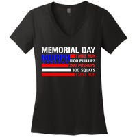 Murph Memorial Day 1 Mile Run Women's V-Neck T-Shirt