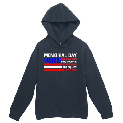 Murph Memorial Day 1 Mile Run Urban Pullover Hoodie