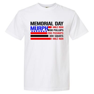 Murph Memorial Day 1 Mile Run Garment-Dyed Heavyweight T-Shirt