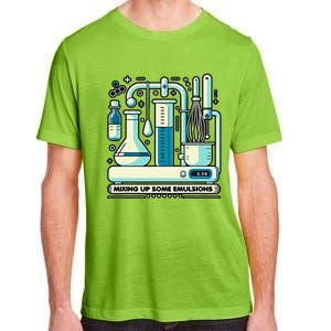 Mixing Up Some Emulsions Molecular Gastronomy Adult ChromaSoft Performance T-Shirt